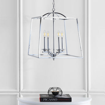 Gloria 14.5" Metal LED Pendant - JONATHAN Y